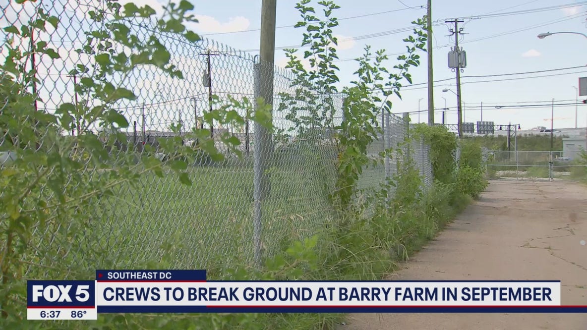 Crews to break ground on Barry Farm redevelopment project in September